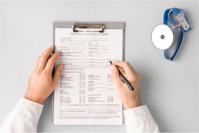 a medical form